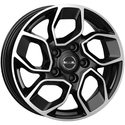 Kuva MAK Express Black polished 6.5x16 5/120 ET50 B65.1