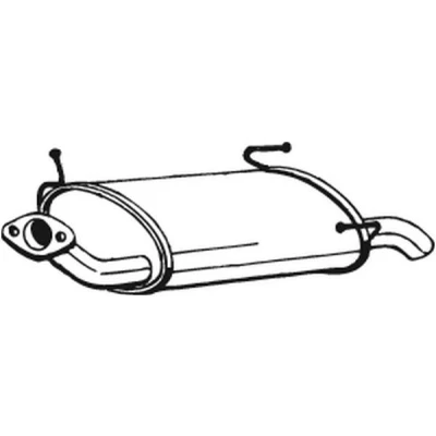 Kuva BOSAL 145 131 Takaäänenvaimennin NISSAN: Primera Sedan