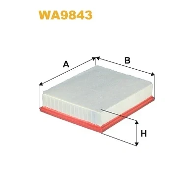 Kuva Ilmansuodatin WIX FILTERS WA9843