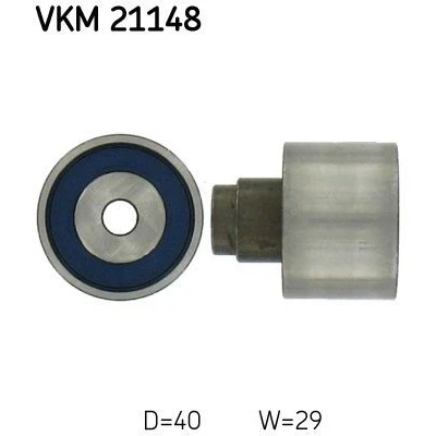 Kuva SKF VKM 21148 Ohjainrulla, Hammashihna AUDI: A3 Hatchback, A6 C7 Avant, VOLKSWAGEN: Caddy 3, Amarok Pick up, SKODA: Octavia 3 Combi