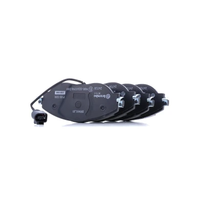 Kuva BREMBO P 85 131X Jarrupalat Sis. kulumisenilmaisimen Jarrusatulan ruuveilla, Huudonvaimennuspellillä Ilman tarvikkeita VOLKSWAGEN: Passat B8 Variant