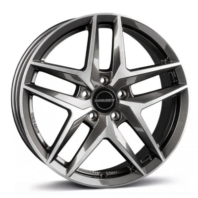 Kuva BORBET Z Mistral Anthracite Gloss Pol 8x18 5/112 ET43 B66.6