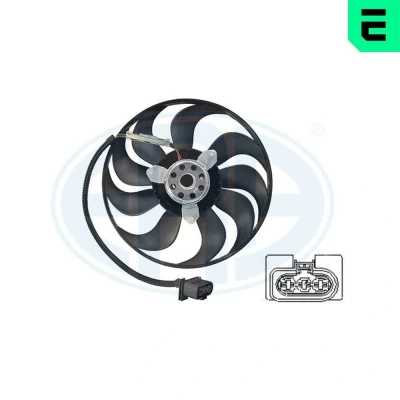 Kuva ERA 352110 Jäähdyttimen Tuuletin 290 220 SEAT: Leon I Hatchback, SKODA: Octavia Hatchback