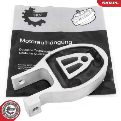 Kuva ESEN SKV 75SKV005 Moottorin Kumityyny Takana, Alla Alumiini, Kumi 167mm FORD: MONDEO 4 Turnier, 4, S Max Mk1, VOLVO: V70 3, V60 I, S60 II