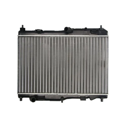 Kuva NRF 53044A Jäähdytin Alumiini 563 350 23 Jäähdytysrivat mekaan. kiinnitetyt FORD: KA+ Hatchback
