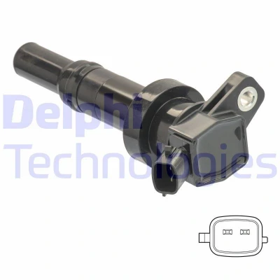 Kuva DELPHI GN10826 12B1 Sytytyspuola 2 12 HYUNDAI: i20 II Hatchback