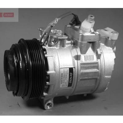 Kuva DENSO DCP17036 Ilmastoinnin Kompressori 7SBU16C 24 PAG 46 R 134a magneettikytkimellä