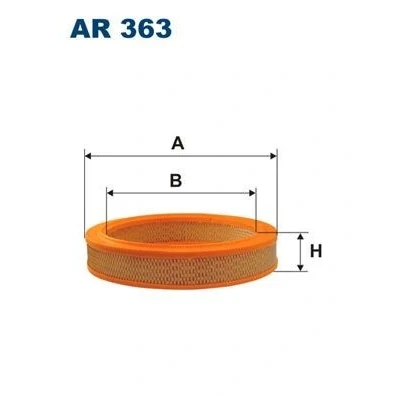 Kuva FILTRON AR 363 Ilmansuodatin 47 232 Suodatinpanos