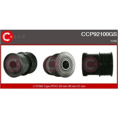 Kuva CASCO CST40142AS Starttimoottori 12V 1,20kW 13 CPS0101 54mm TOYOTA: Celica V Coupe, Carina 2 Limousine