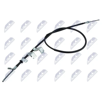 Kuva NTY HLR NS 004 Käsijarruvaijeri Taakse, oikea 1705, 1550 Levyjarru NISSAN: Qashqai / Qashqai+2 I