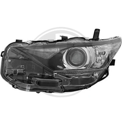 Kuva DIEDERICHS 6660187 Ajovaloumpio Vasen LED, HIR2 Valokorkeussäätimen moottorilla TOYOTA: Auris Farmari, Hatchback