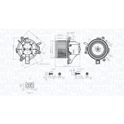 Kuva Sisäilmapuhallin MAGNETI MARELLI 069412779010
