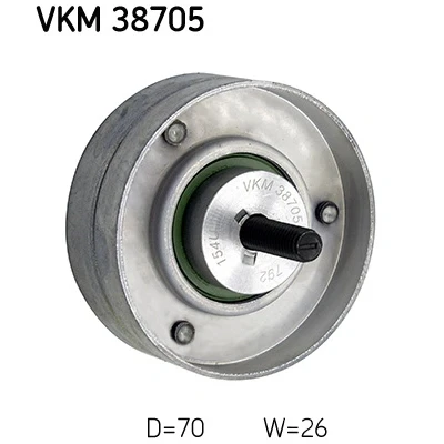Kuva SKF VKM 38705 Ohjainrulla Kiinnitysmateriaalilla MINI: Hatchback