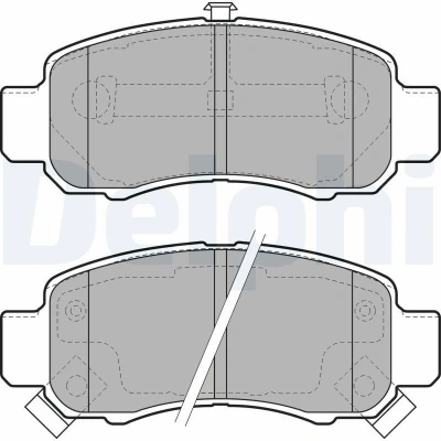 Kuva Jarrupalasarja, levyjarru, Etuakseli HONDA INSIGHT OE 06450 S34 000, S3Y 010