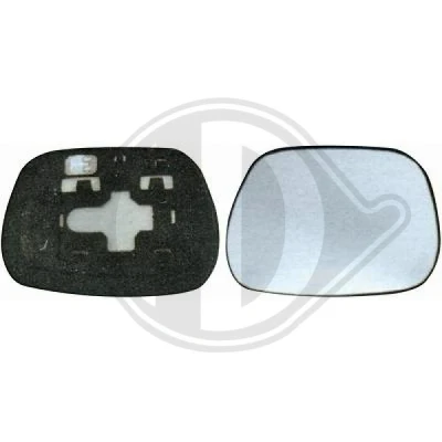 Kuva DIEDERICHS 6686027 Sivupeilin Lasi Vasen TOYOTA: RAV4 II SUV, Corolla Verso, Avensis Verso