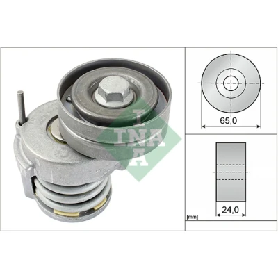 Kuva INA 534 0065 10 Kiristinvarsi, Moniurahihna VOLKSWAGEN: GOLF 6, Passat B6 Variant, B7 SKODA: Octavia II Hatchback, 2 Combi