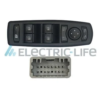 Kuva ELECTRIC LIFE ZRRNP76002 Lasinnostimen Kytkin Eteen, vasen