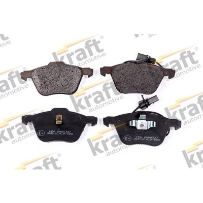 Kuva KRAFT 6000327 Jarrupalat VOLKSWAGEN: TRANSPORTER 4, 4 Bus, Sharan I, SEAT: Alhambra FORD: Galaxy Mk1 MPV