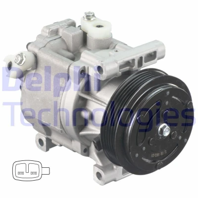 Kuva DELPHI CS20403 Ilmastoinnin Kompressori Scroll compressor PAG 46 kompressoriöljyllä FIAT: BRAVO 2