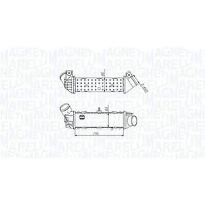 Kuva MAGNETI MARELLI 351319204490 Välijäähdytin