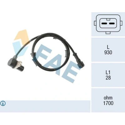 Kuva FAE 78579 ABS anturi Induktiivi 2 930 VOLVO: S40 I