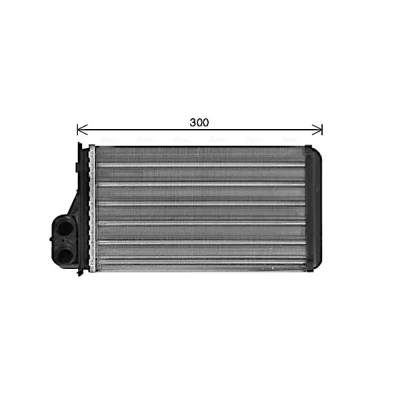 Kuva Lämmityslaitteen kenno AVA QUALITY COOLING DN6473