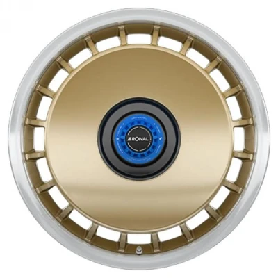 Kuva RONAL R50 REV M Racing Gold Rim Lip Cut 8x18 5/120 ET50 B65 Alumiinivanteet