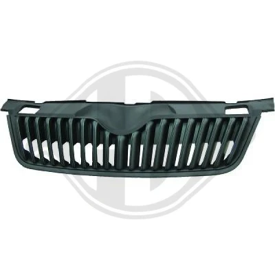 Kuva DIEDERICHS Priority Parts 7801741 Etusäleikkö Musta SKODA: Roomster