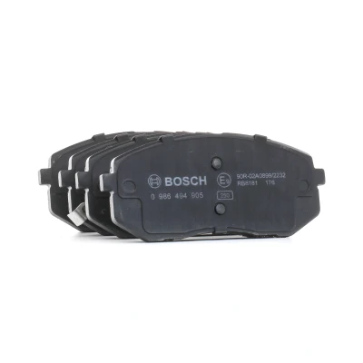 Kuva BOSCH 0 986 494 905 Jarrupalat Low Metallic kulumisvaroitinkoskettimella KIA: Optima / K5 Sportswagon, Sportage III, cee‘d II Hatchback