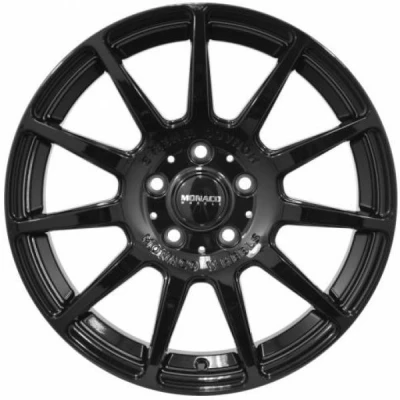 Kuva Monaco Rallye Gloss Black 7x17 4/108 ET25 B65.1
