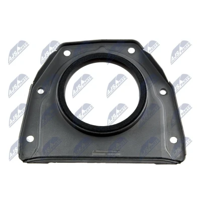 Kuva NTY NUP FR 004 Kampiakselin Tiiviste laipalla Vaihteiston puoli FORD: FIESTA 4, MONDEO 4 Turnier, S Max Mk1, VOLVO: V70 3, V50, MAZDA: 2 Hatchback