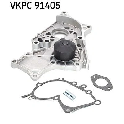 Kuva SKF VKPC 91405 Vesipumppu Tiivisteillä pinnaruuveilla Metalli Hammashihnavedolle TOYOTA: Avensis I Sedan, Corolla VII Liftback