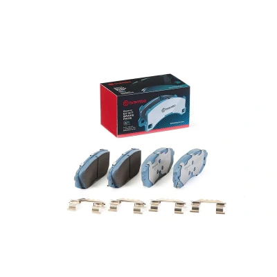 Kuva BREMBO P 30 093E Jarrupalat akustisella kulumavaroittimella Huudonvaimennuspellillä Tarvikkeilla HYUNDAI: Kona SUV, KIA: Niro