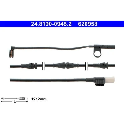 Kuva ATE 24.8190 0948.2 Jarrupalojen Kulumisen Ilmaisin LAND ROVER: Range Rover Sport
