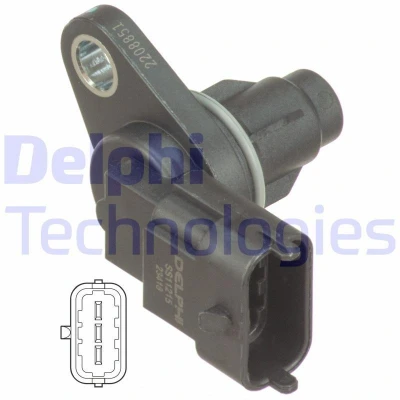 Kuva DELPHI SS11215 Nokka Akselin Asentotunnistin KIA: cee‘d II Sportswagon, RIO 3, Picanto I, HYUNDAI: Getz, i30 I Hatchback, i20 Hatchback