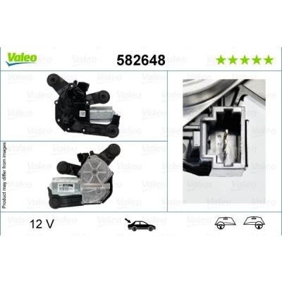 Kuva VALEO 582648 Tuulilasin Pyyhkimen Moottori 12V Takana