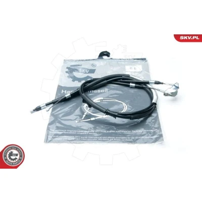 Kuva ESEN SKV 26SKV106 Käsijarruvaijeri Taakse, vasen, oikea 1254 / 1060x2mm OPEL: Astra G Caravan, Zafira A, CC