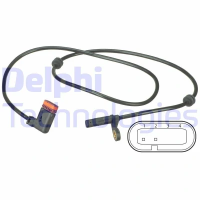 Kuva DELPHI SS20499 ABS Anturi aktiivisensori 1065 MERCEDES BENZ: GLK