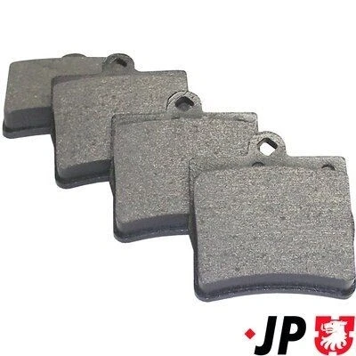 Kuva JP GROUP 1363700510 Jarrupalat Taka akseli Ilman kulumisenilmaisinta MERCEDES BENZ: C sarja Sedan