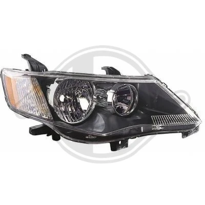 Kuva DIEDERICHS 5847880 Ajovaloumpio Oikea HB3, HB3/HB4, HB4 Musta MITSUBISHI: Outlander 2 SUV