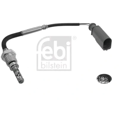 Kuva FEBI BILSTEIN 49277 Tunnistin Pakokaasulämpötila Pakokaasuturboahtimen jälkeen AUDI: A4 B8 Avant, Q7, Sedan
