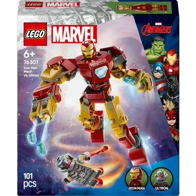 Kuva LEGO Super Heroes 76307 Iron Man ‐robotti vastaan Ultron