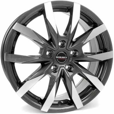 Kuva BORBET CW5 Mistral Anthracite Gloss Pol 6x16 5/118 ET68 B71.1