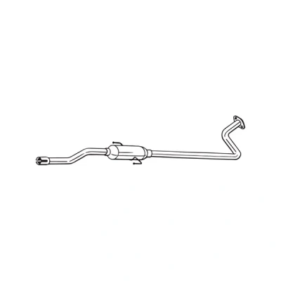 Kuva Keskiäänenvaimentaja CITROËN C1 II, PEUGEOT 108, TOYOTA AYGO OE 174100Q080, B001034380, B001121280