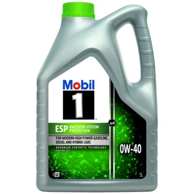 Kuva Mobil 1 ESP X4 0W 40 5l Moottoriöljy 157814 MERCEDES BENZ: C sarja T modell, E OPEL: Astra H Hatchback