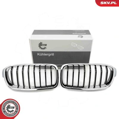 Kuva ESEN SKV 66SKV122 Etusäleikkö Kromi/musta BMW: 3 Touring, Sedan