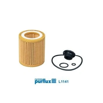 Kuva PURFLUX L1141 Öljynsuodatin Suodatinpanos BMW: 5 Touring, Sedan, 3 Touring