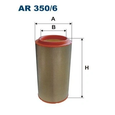 Kuva FILTRON AR 350/6 Ilmansuodatin 594 298 Suodatinpanos