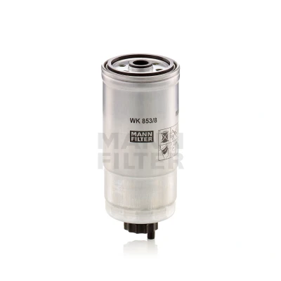 Kuva MANN FILTER WK 853/8 Polttoainesuodatin Ruuvattava suodatin FIAT: Punto II Hatchback, BRAVO 1, BMW: 3 Sedan