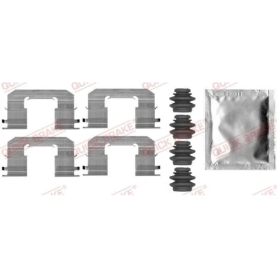 Kuva QUICK BRAKE 109 0006 Tarvikesarja, Jarrupala TOYOTA: Aygo